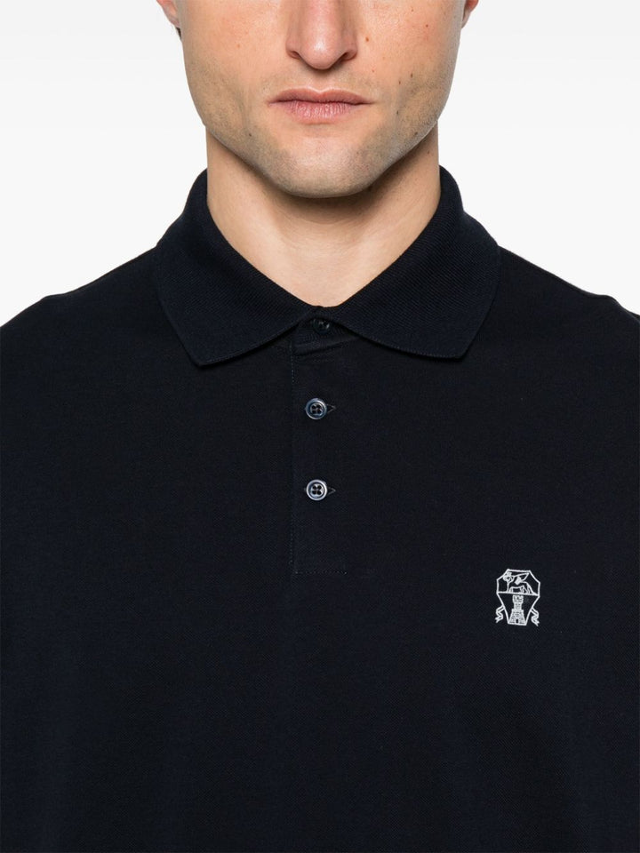 Polo shirt with embroidery