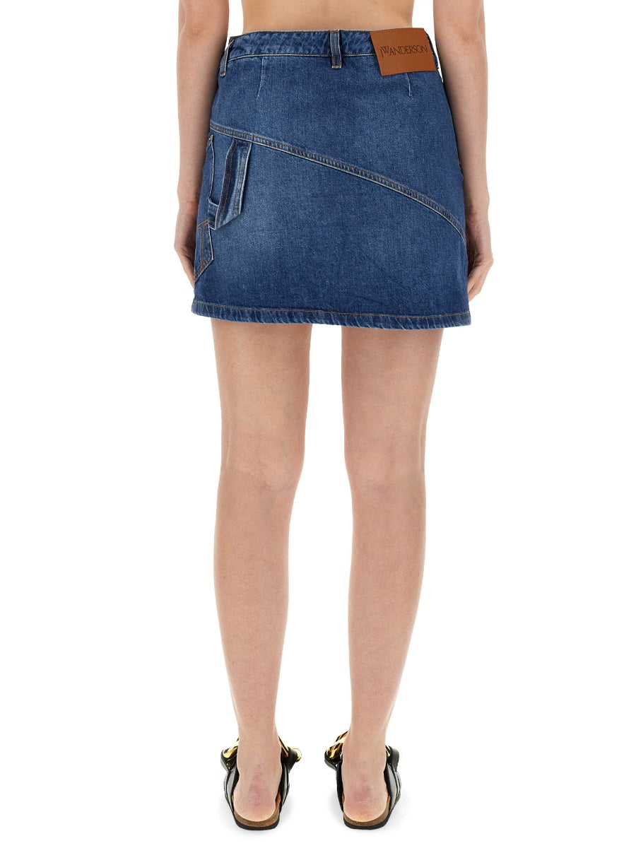 JW Anderson Skirts - Blue | Wanan Luxury