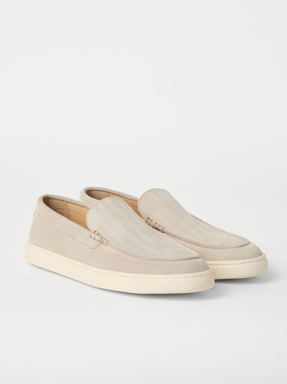 Suede loafers