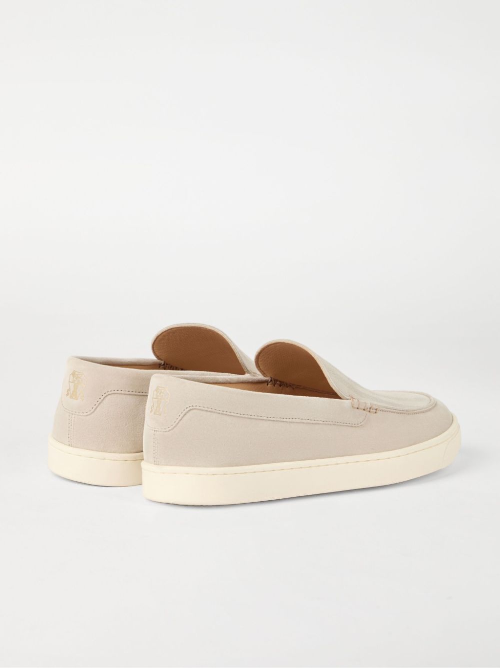 Suede loafers