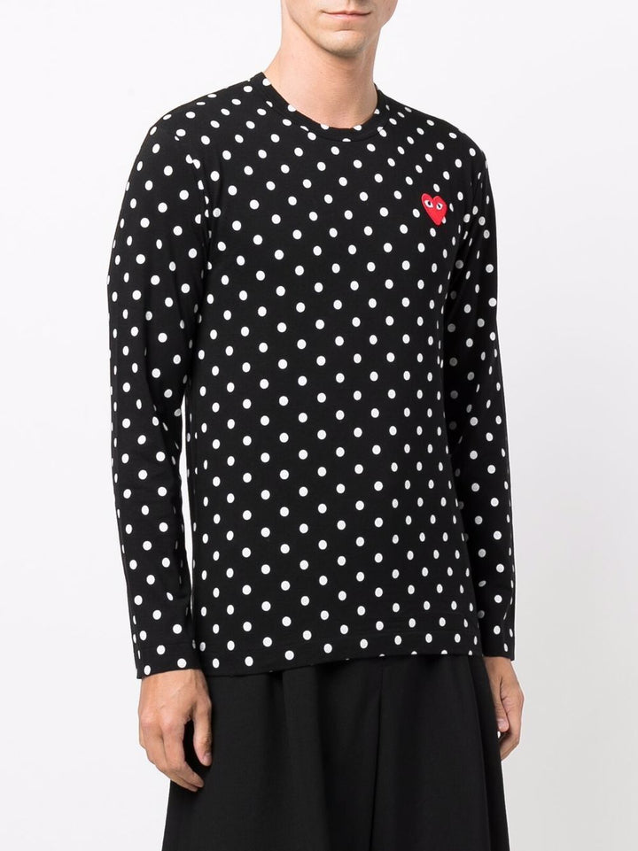 Polka dot T-shirt