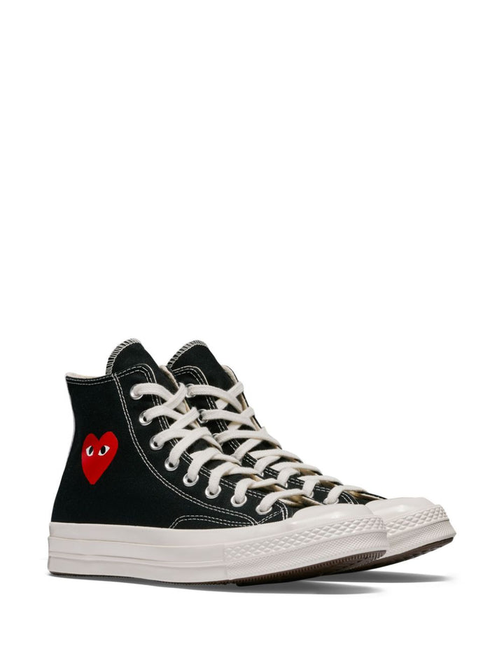 Chuck `70 Small Red Heart high sneakers