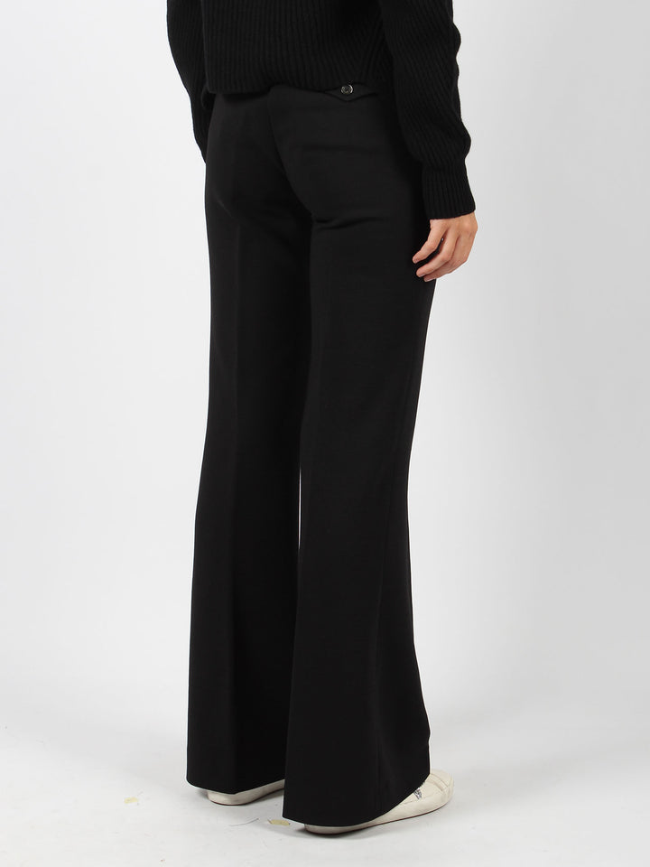 Paolina bootcut trousers