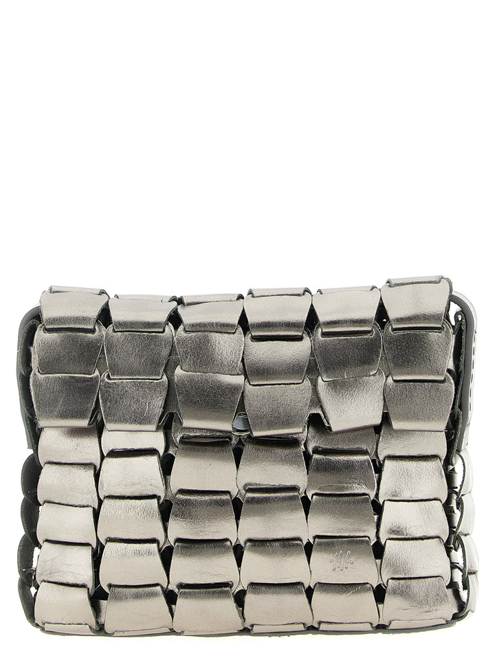 Dragon Diffusion Link Crossbody Bags - Silver | 76cbba56c5dd7b50fefaaad643bf313deeb87be1