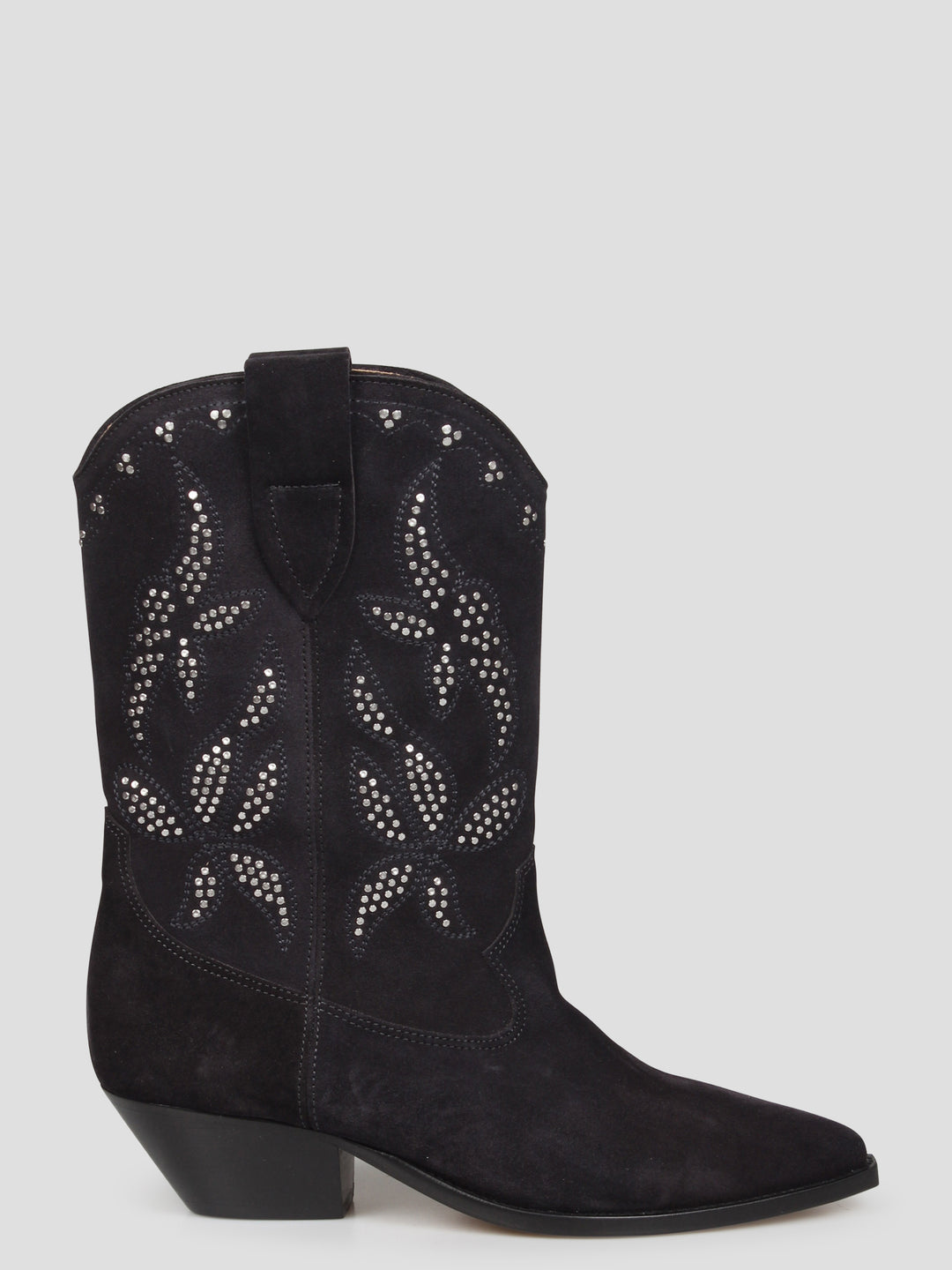 Mini studs ankle boots