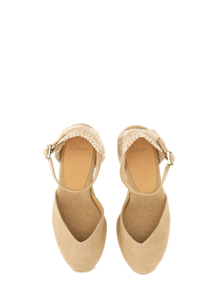 Castañer Wedges - Beige | Wanan Luxury