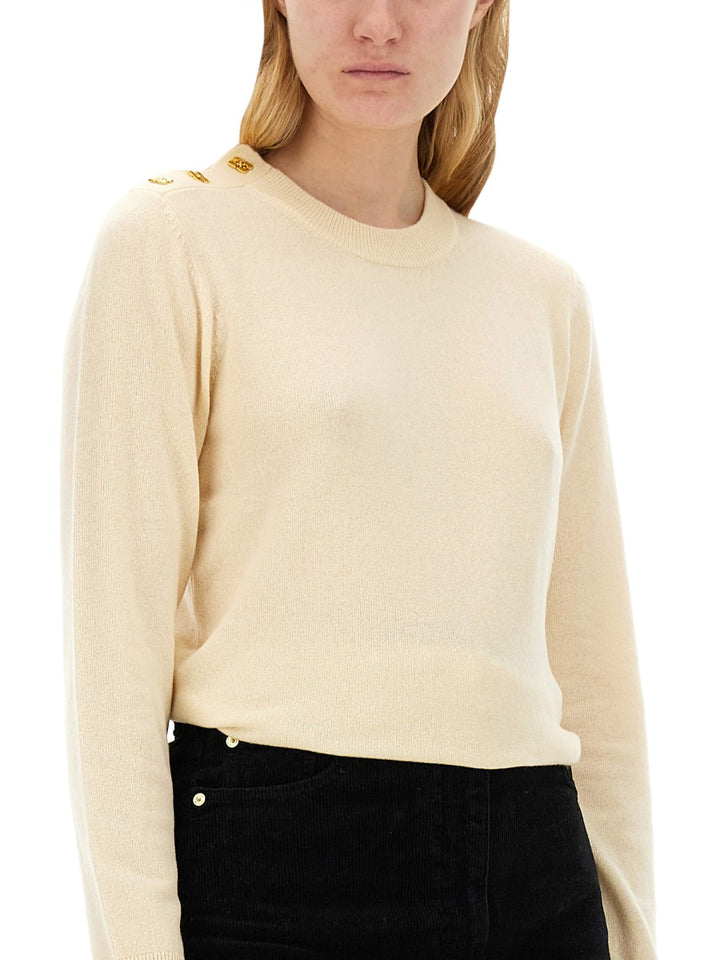 Ganni Sweaters - White | Wanan Luxury