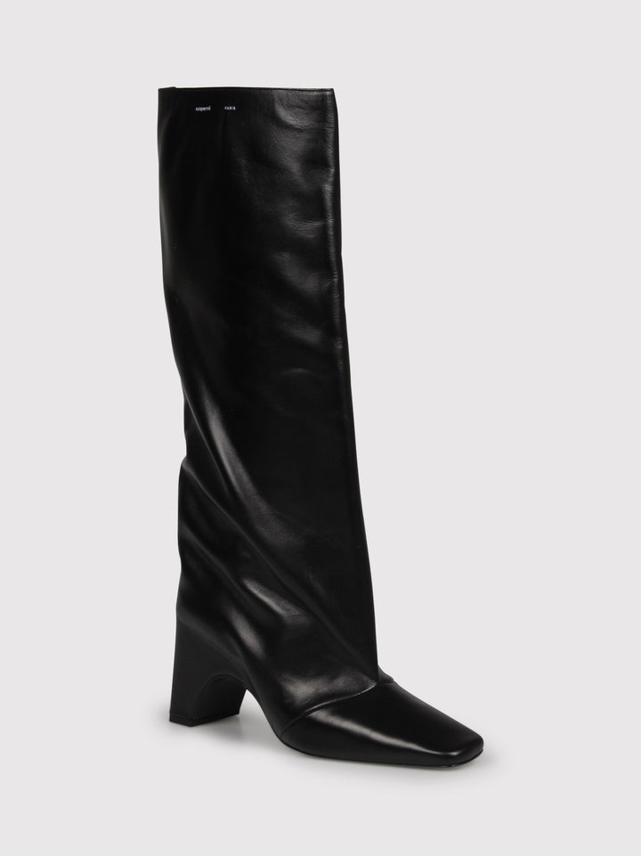 Black bridge boot