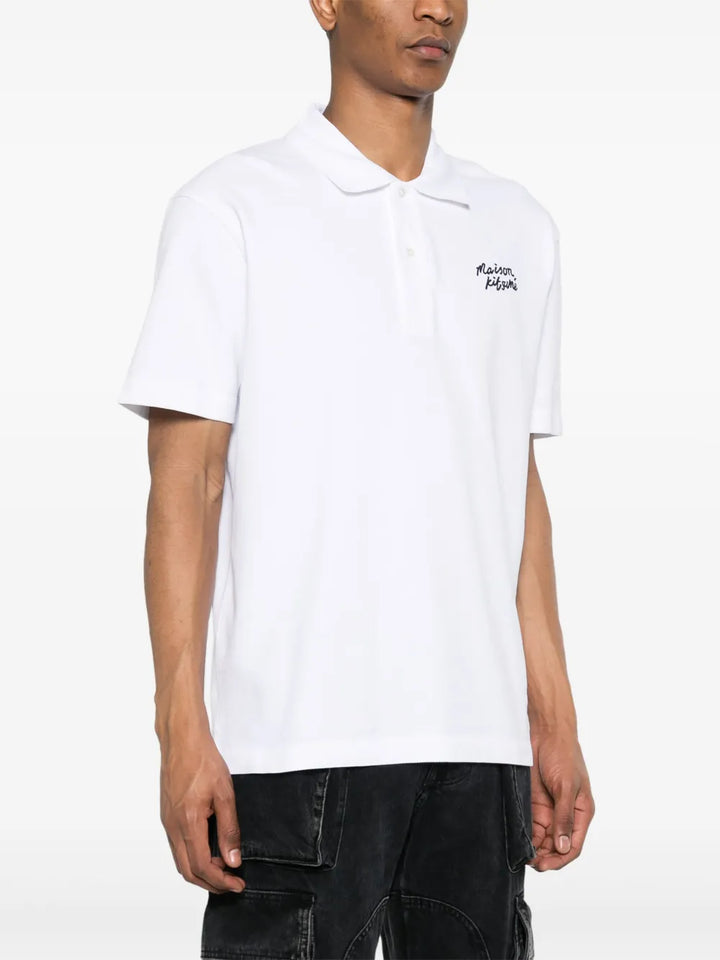 Maison Kitsuné POLO - White | 541ece48e2d80ea7e5fc7533f5841995d8e3eeeb