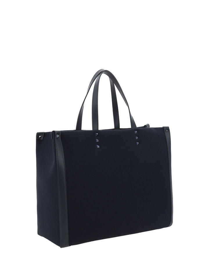 MEDIUM TOTE | VLTN | CANVAS ECO/PRINT VL