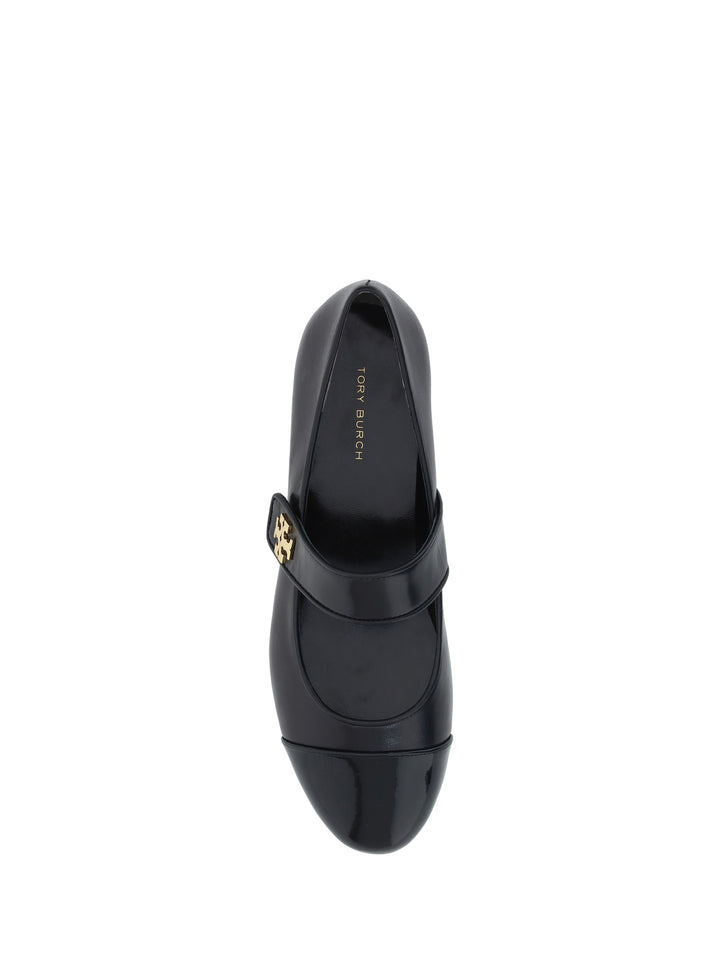 CAP-TOE MARY JANE HEEL BALLET 25MM