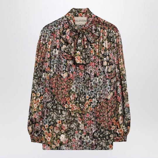 Silk Blouse With Floral Print
