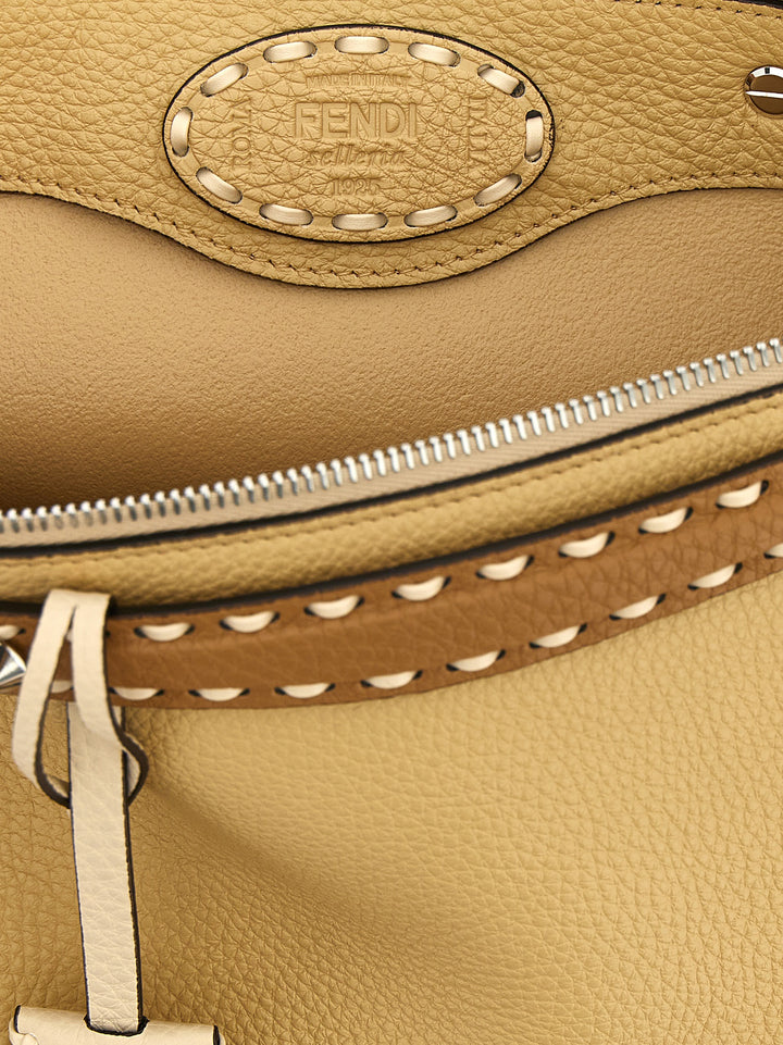 Fendi By The Way Soft Selleria Medium Hand Bags - Beige | 66b2accd69501832cffaac4555ab8fb73eddb942