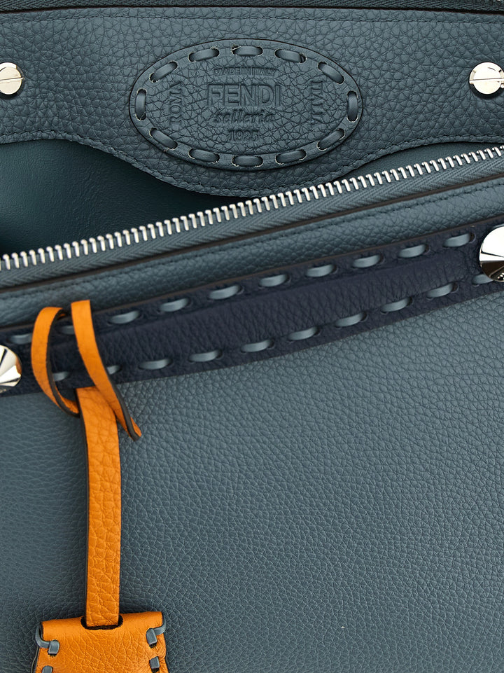 Fendi By The Way Soft Selleria Hand Bags - Light Blue | f2f6e0024cacd6eabc8127a48594195dadb569ef