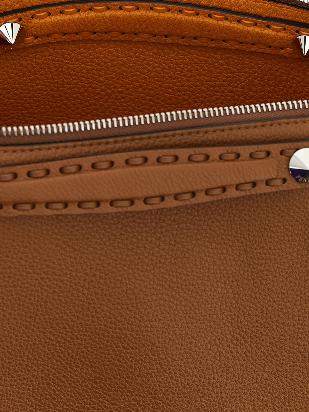 Fendi By The Way Selleria Medium Hand Bags - Brown | 016633b0449b7fe496b7cb9135f17757b0abf24f