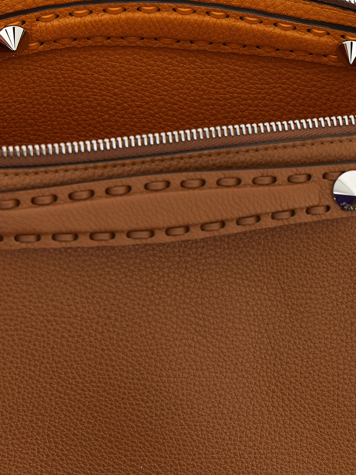 Fendi By The Way Selleria Medium Hand Bags - Brown | 016633b0449b7fe496b7cb9135f17757b0abf24f