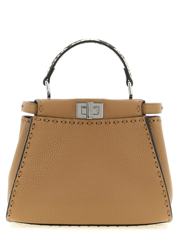 Peekaboo Hand Bags Beige