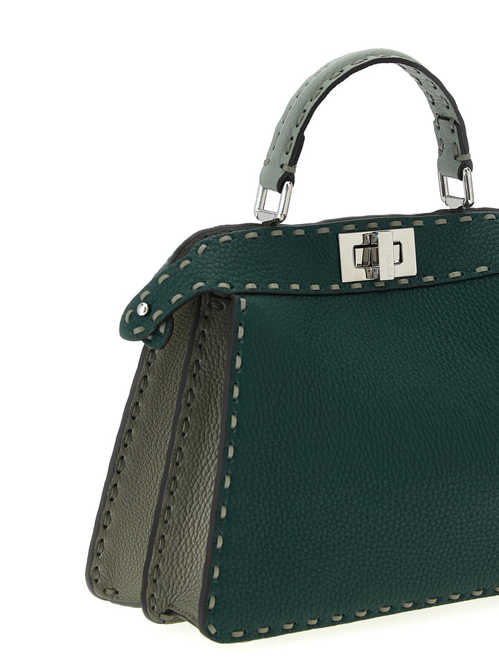 Fendi Peekaboo Iseeu Small Hand Bags - Green | 4ea0cdeb9be45399278276058a73441f4122991a