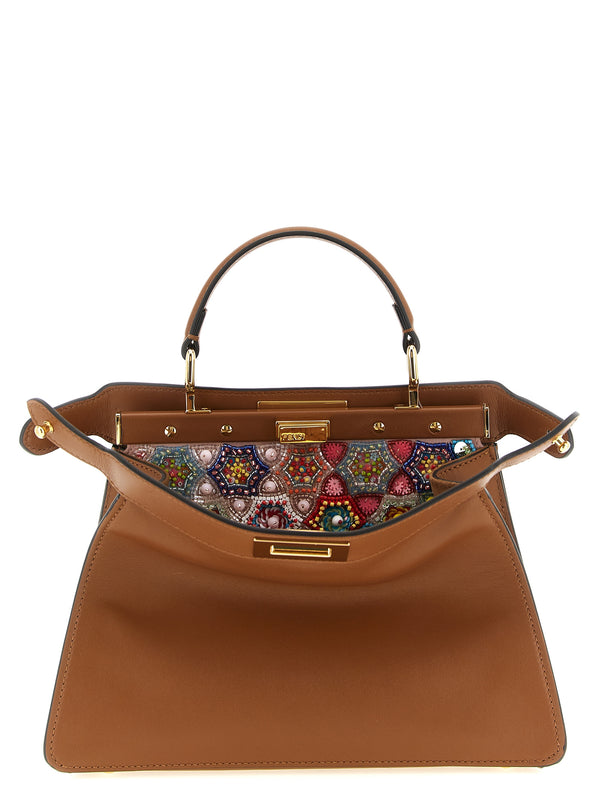 Pekaboo Iseeu Crossbody Bags Brown