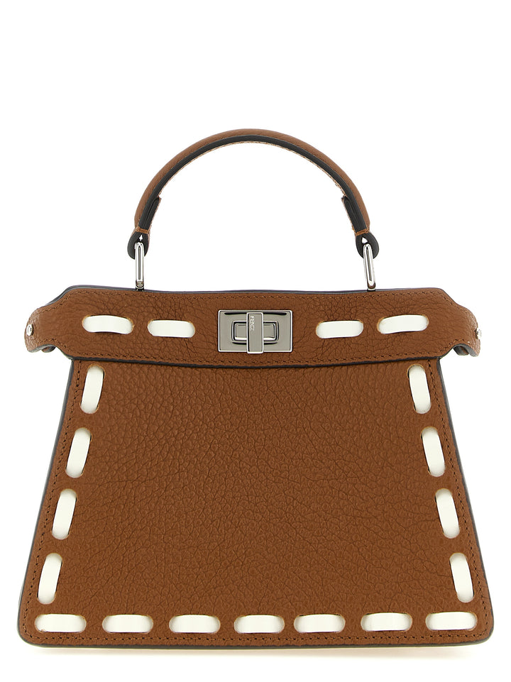 Fendi Peekaboo Iseeu Hand Bags - Brown | c1545b971bbdc45bb453c1300747311adf2f95dd