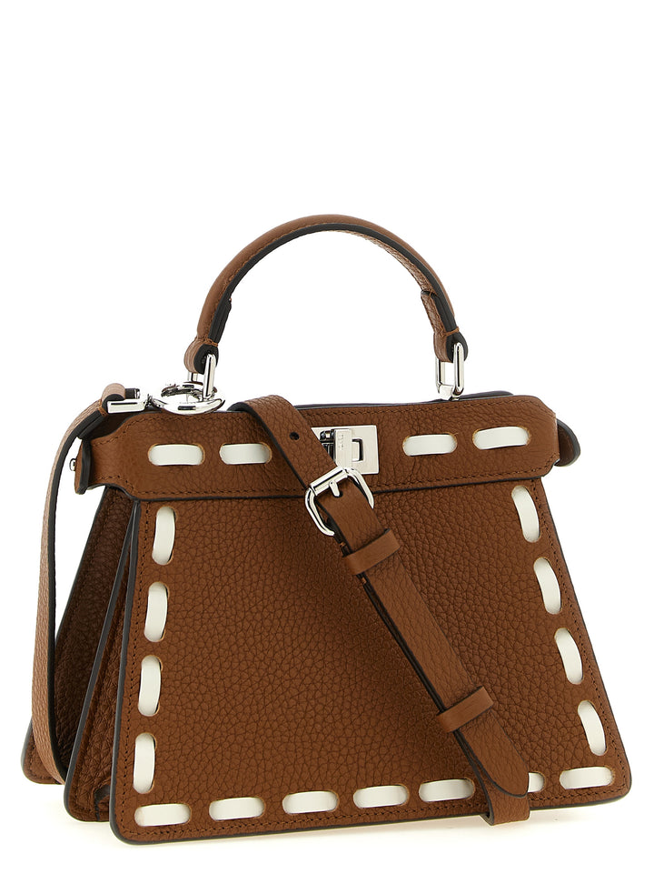 Fendi Peekaboo Iseeu Hand Bags - Brown | 8e833f9f6586a39a2afbd630e19bf7d6195e3018