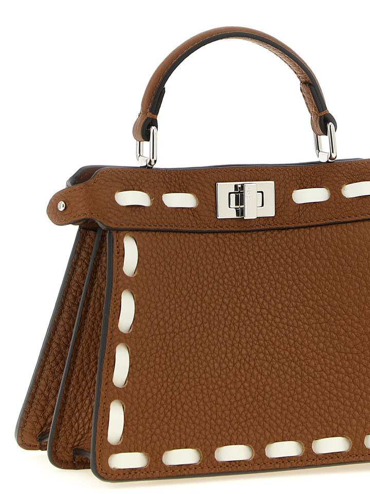 Fendi Peekaboo Iseeu Hand Bags - Brown | 23598b3c7c262ca39fa20c7b0c618be8e751701c