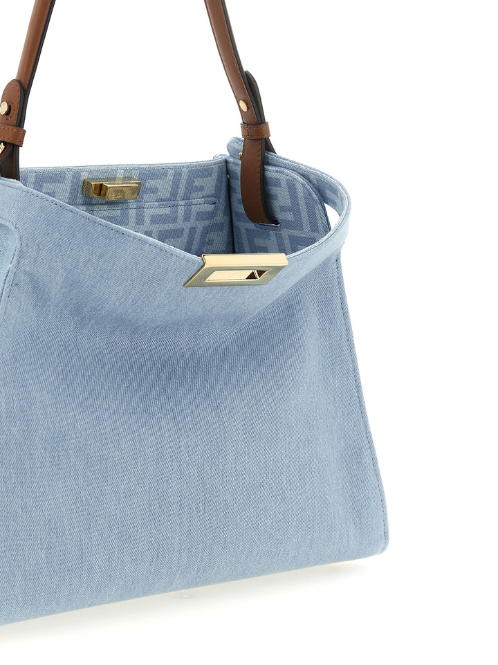 Fendi Fendi Way Hand Bags - Light Blue | 9fe09faf340d6ef5b0ba3fae03cc1514fe699da7