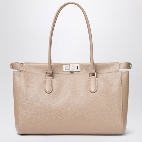 Dove Leather Peekaboo® Small Tote Bag