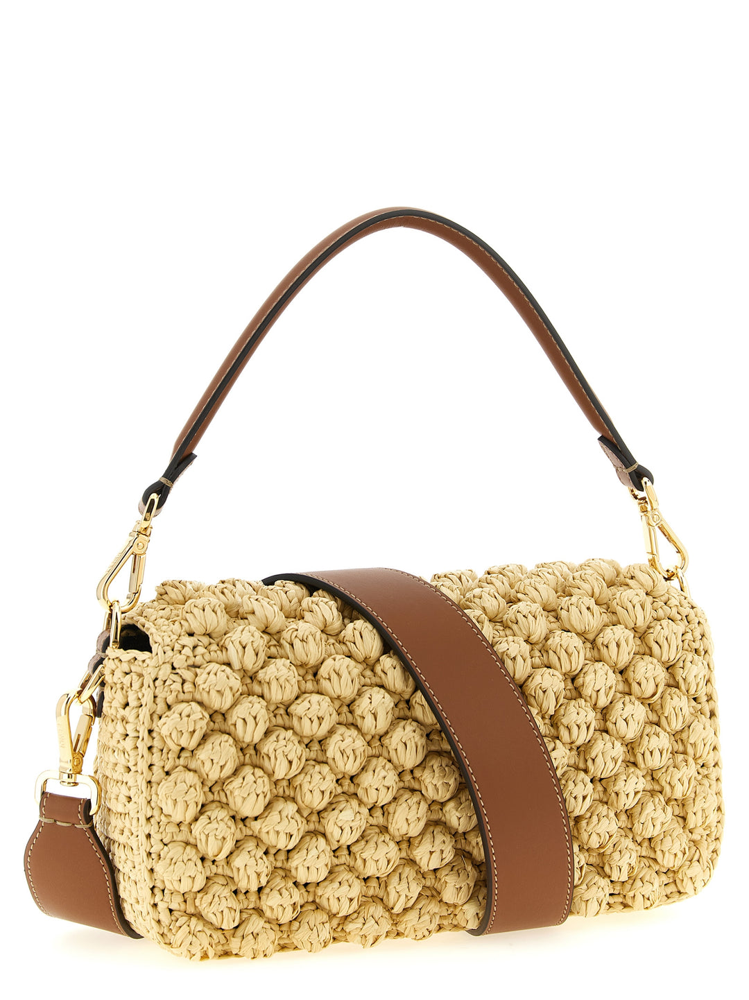 Fendi Baguette® Shoulder Bags - Beige | 1735a68b4bc7b0e693946b9dedabfa0956a5ae31