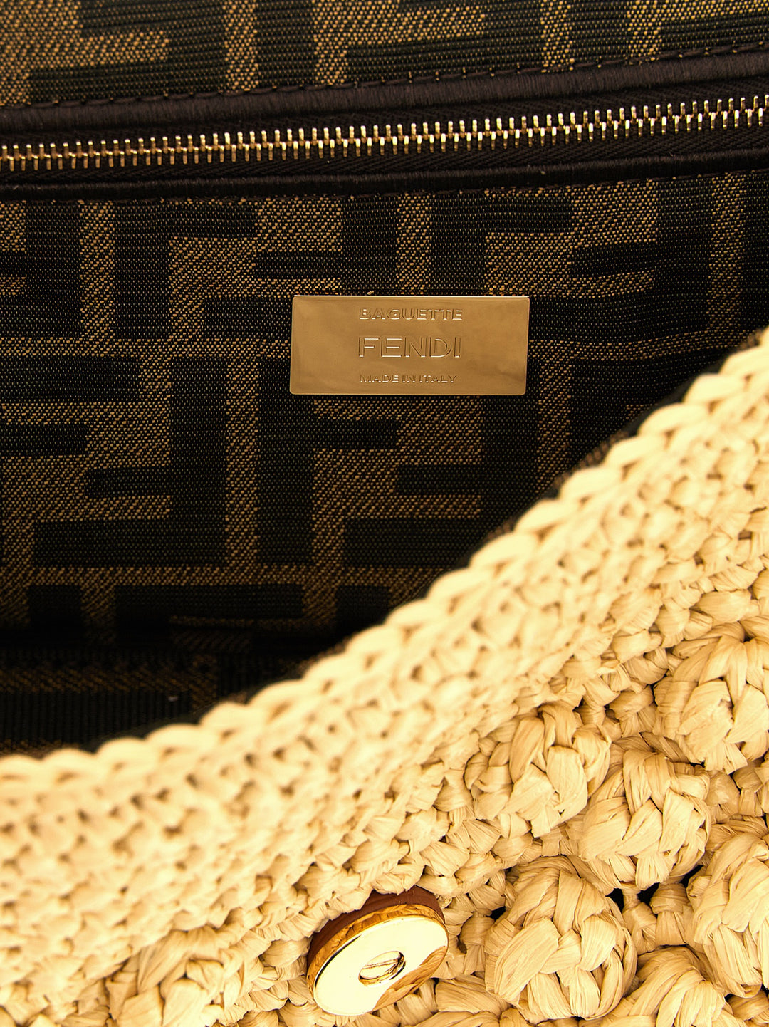 Fendi Baguette® Shoulder Bags - Beige | b1bfda11d2277446e0591f7ebbf23e2f31e39d77