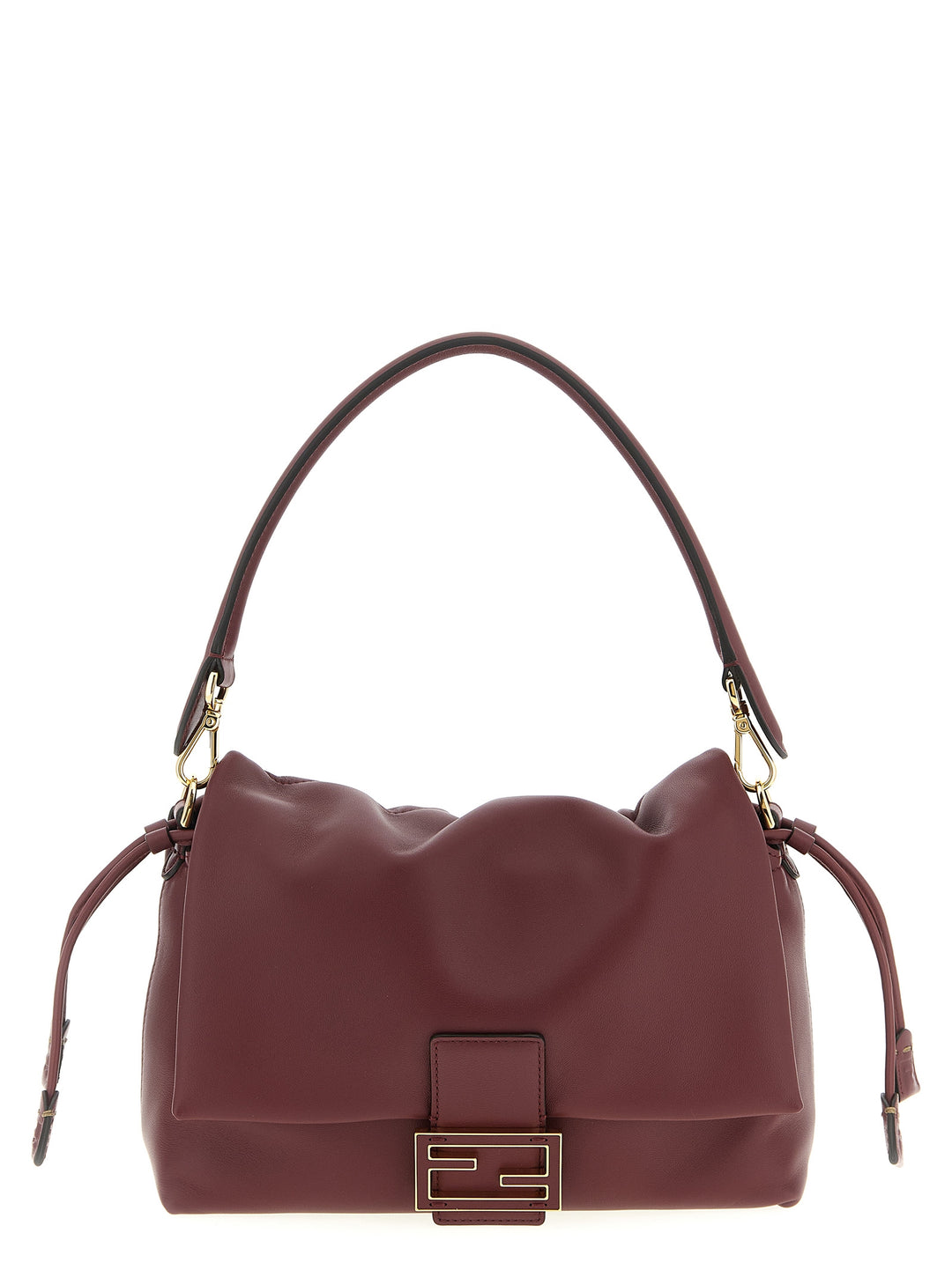 Fendi Mamma Baguette Medium Crossbody Bags - Bordeaux | a54f0d23095e3ddb842727edfc30975e1b1ce252
