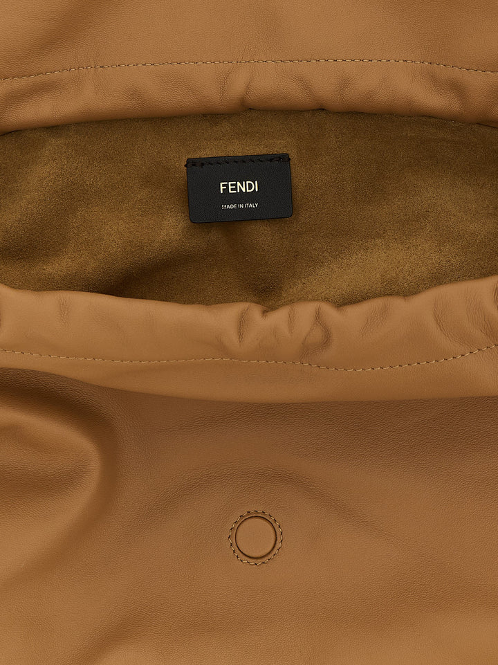Fendi Mamma Baguette Shoulder Bags - Beige | a66a31162d326148f07fd3c75cd4095bdfc634dd