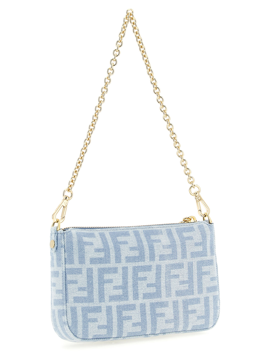 Fendi Baguette Clutch - Light Blue | 224833513264c6422e15180be825db6a34a1befa