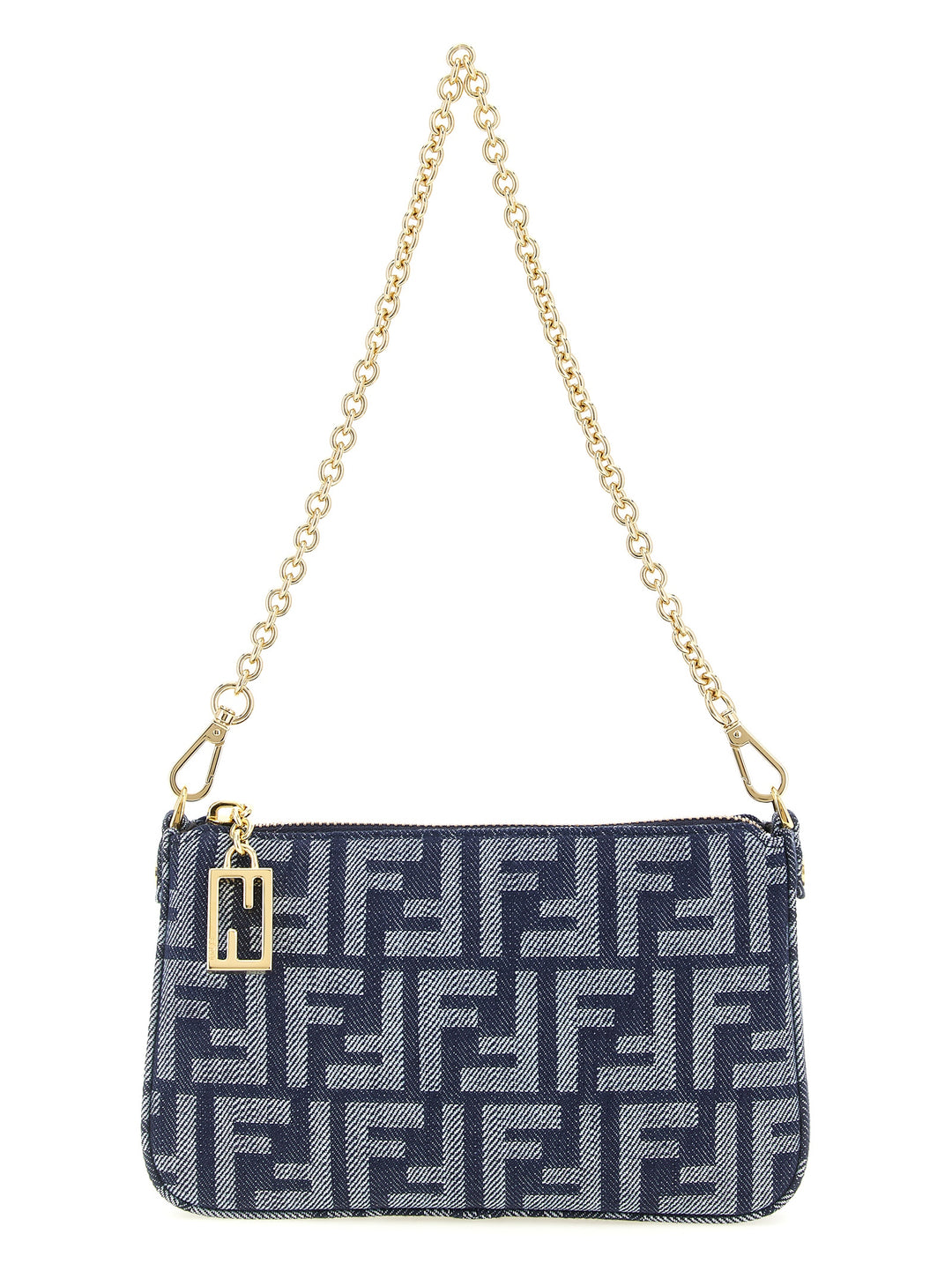 Fendi Baguette Clutch - Blue | ab9da73e81ab31ea01d4df52a0b1163276f2a502