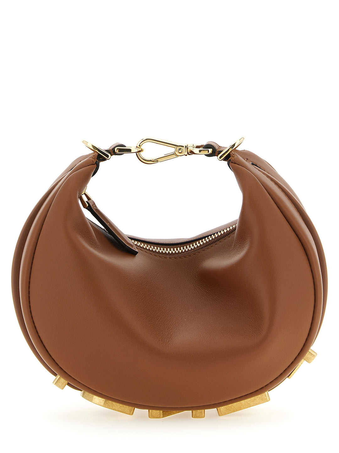 Fendi Fendigraphy Hand Bags - Brown | ccba8739fe2b63821ca74da6520053f2c0980ace