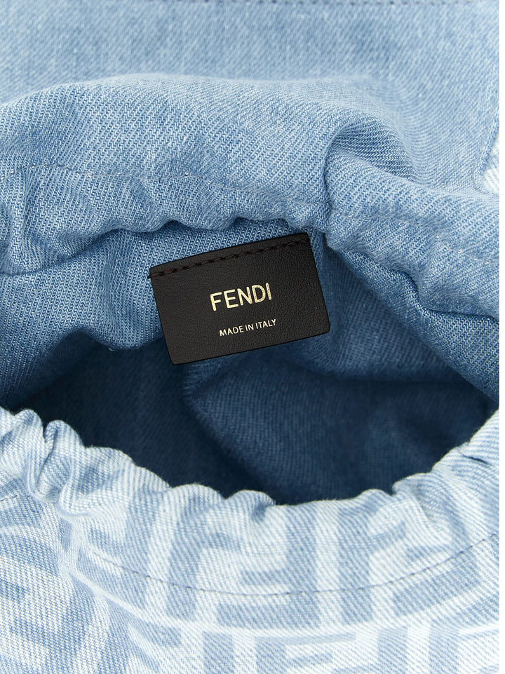 Fendi Mamma Baguette Hand Bags - Light Blue | 0e6a4bf818c89f045f993e10312af51f5d452de4