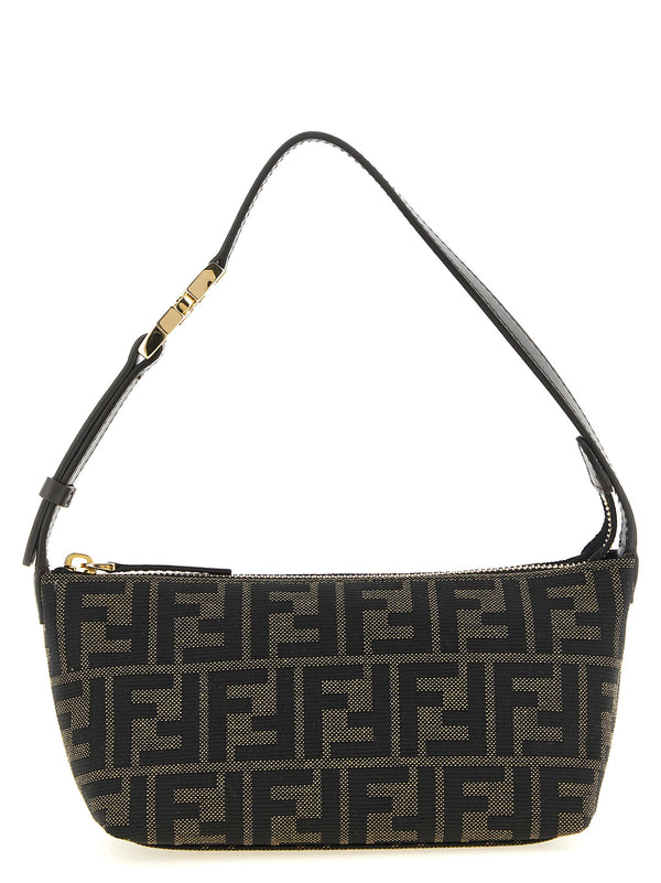 Fendi Vanity Clutch Brown