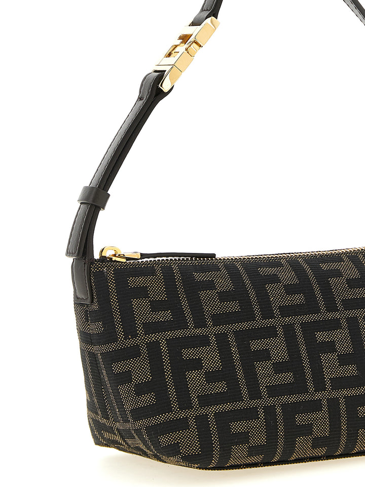 Fendi Fendi Vanity Clutch - Brown | 2cff26f18a4a37c82c41d5ceeefa0abca4b43c57