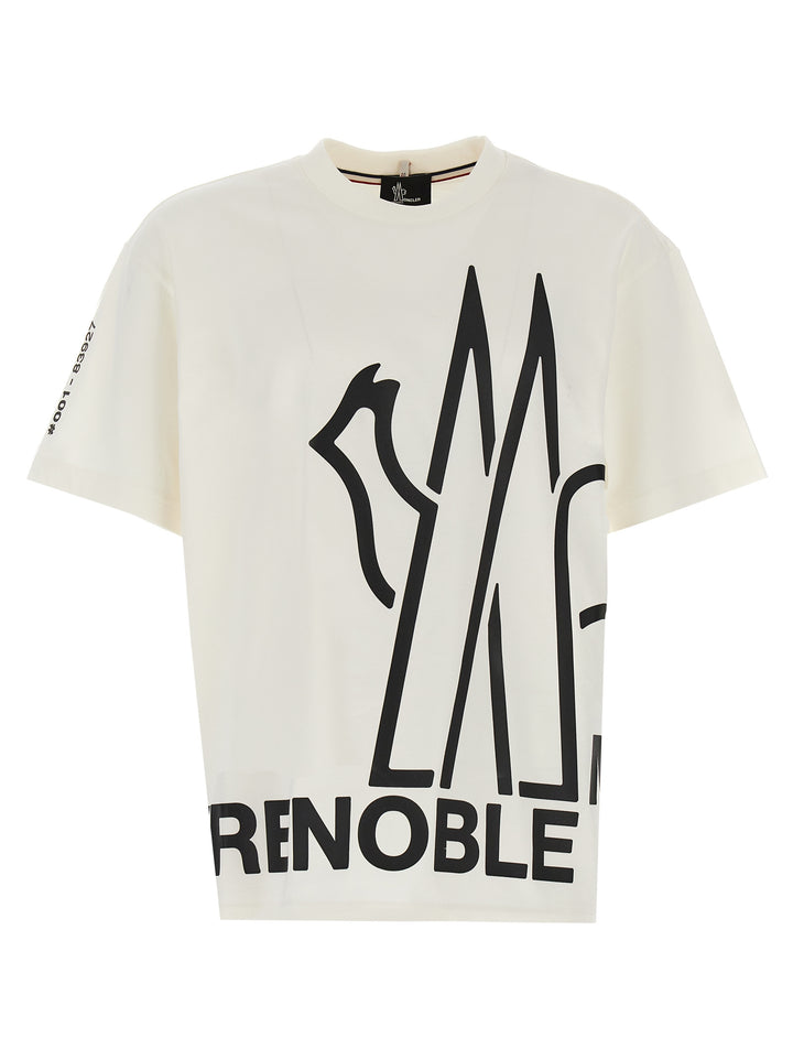 Logo Print T-Shirt White/Black