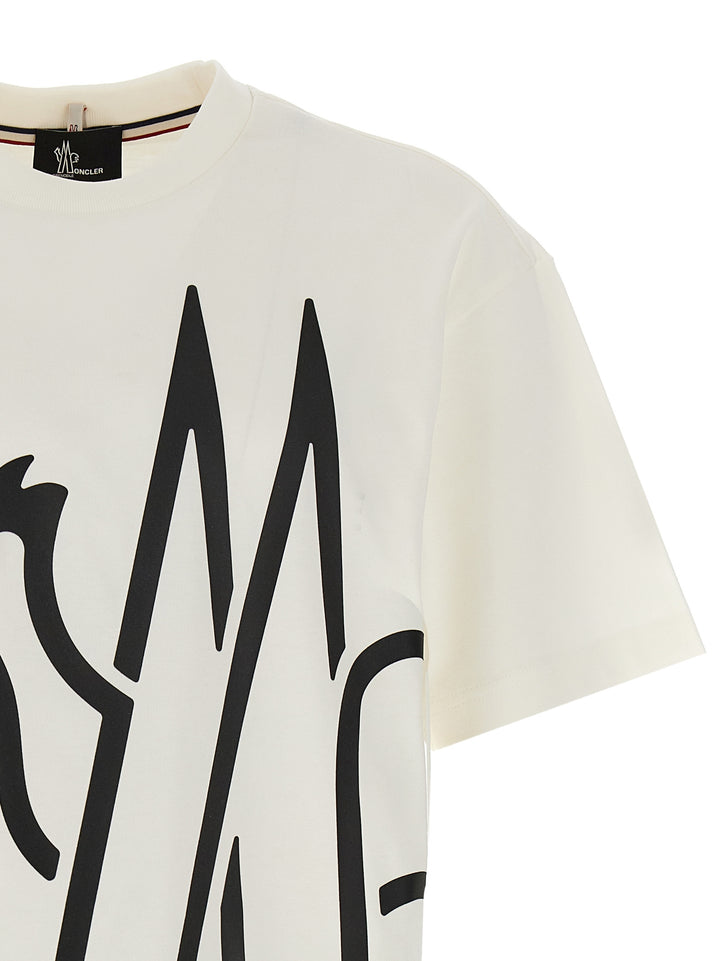 Logo Print T-Shirt White/Black