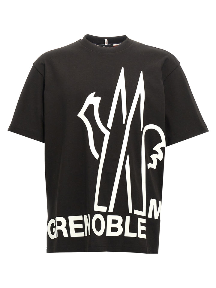 Logo Print T-Shirt White/Black