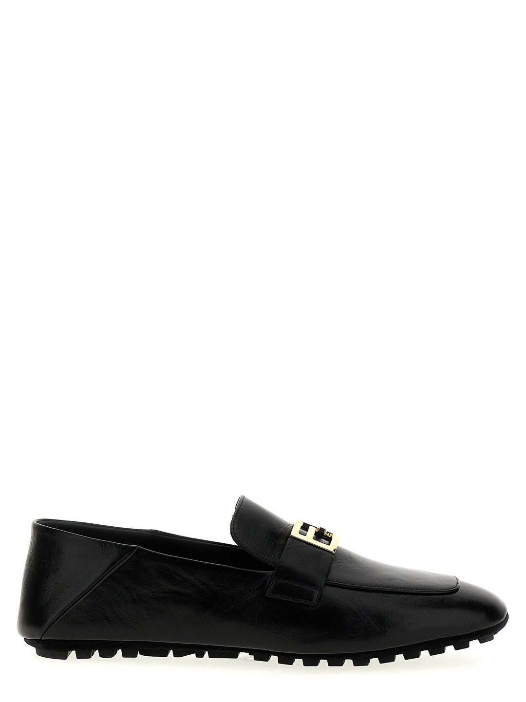 Fendi Baguette Loafers - Black | c4d347f479038cbebcb3f1851c2b96c1c5e9681f