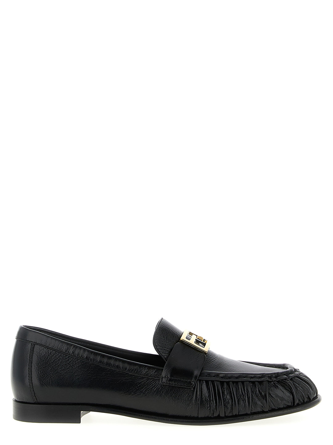Fendi Baguette Loafers - Black | 670f1214bbed0c452ca70b75182a641571561d50