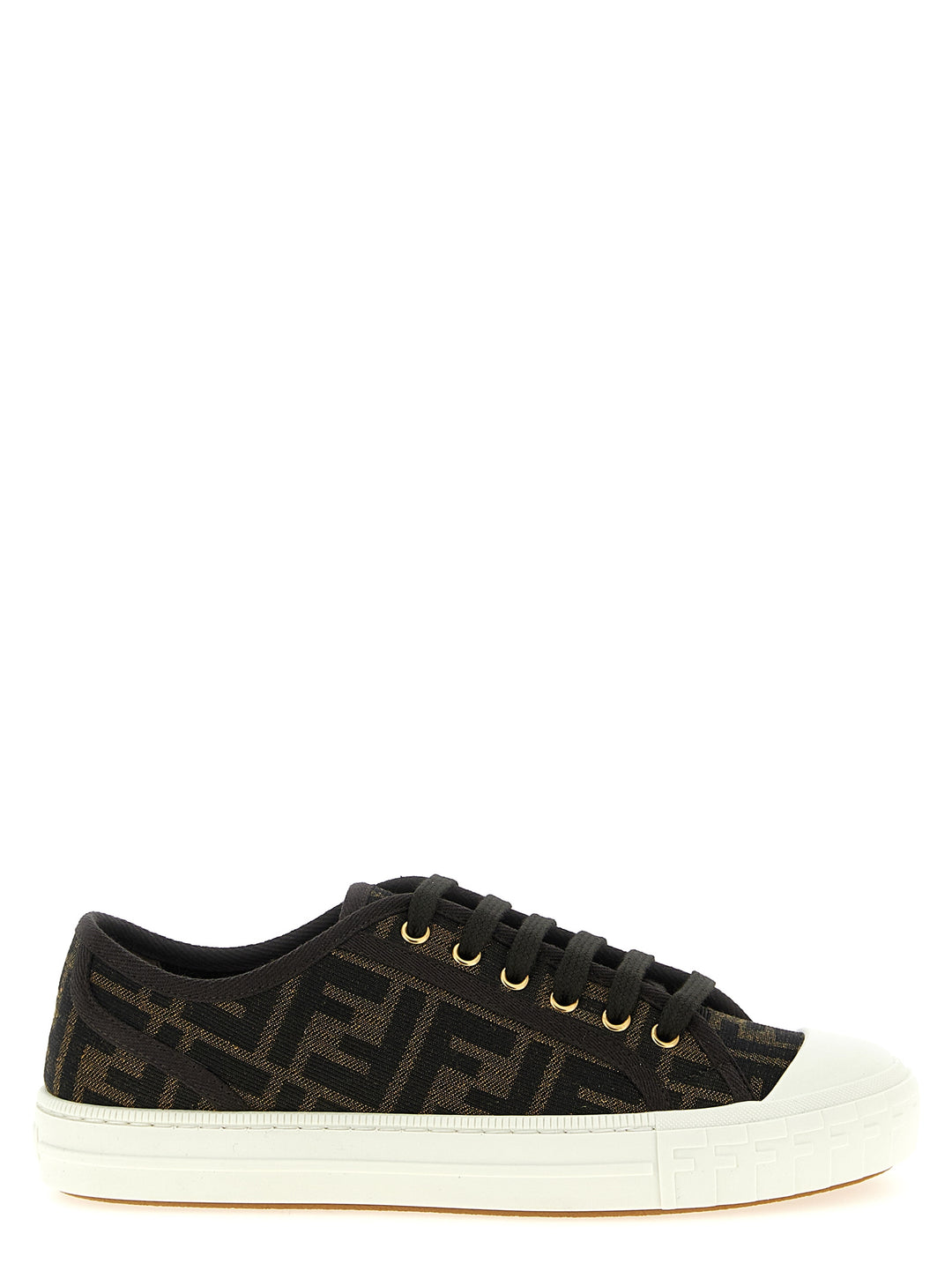 Fendi Domino Sneakers - Black | 409179692387adad28f97470a226a9c3ade34a2e