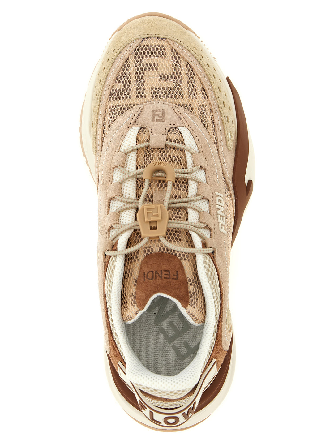 Fendi Fendi Flow Sneakers - Pink | f6d7f76645cb5b9da2f995ce70bbd8215980c919