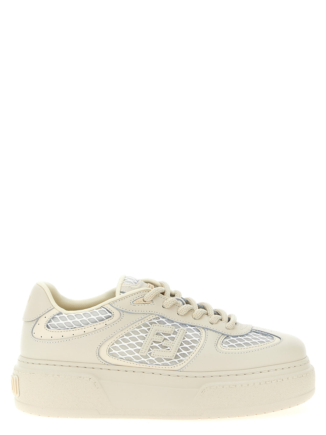 Fendi Fendi Match Sneakers - Beige | 49467976d616b9d1b790f54fcf7fac51cfe5f076