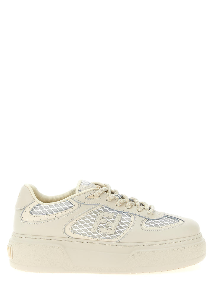 Fendi Fendi Match Sneakers - Beige | 49467976d616b9d1b790f54fcf7fac51cfe5f076
