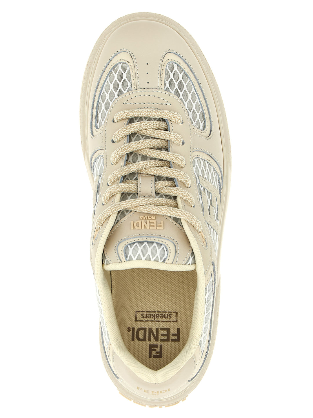 Fendi Fendi Match Sneakers - Beige | 4a971d7105e10d1dab4b7873102c82444b987a79