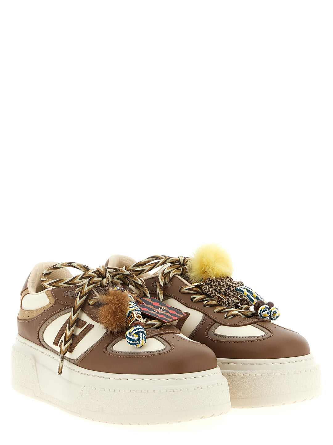 Fendi Fendi Match Sneakers - Multicolor | 2440b75562ed94e1fd6b533571d6865baebc192f
