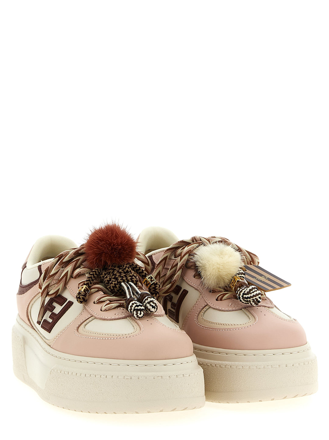 Fendi Fendi Match Sneakers - Pink | 0a15282da646642cfaca5edb2c50cda5e174bf08